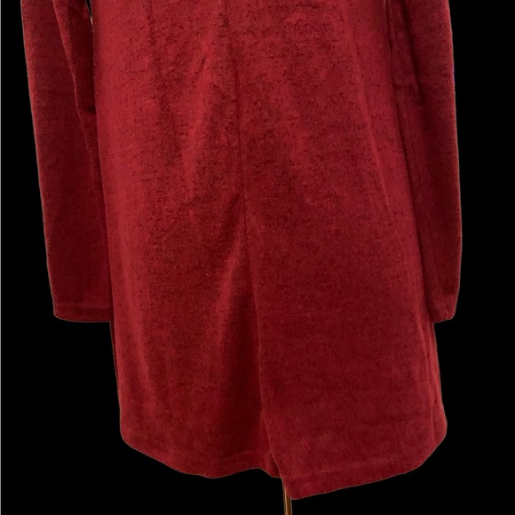 5 for $30.  Justify Burgundy Knit Dress - Picture 9 of 11